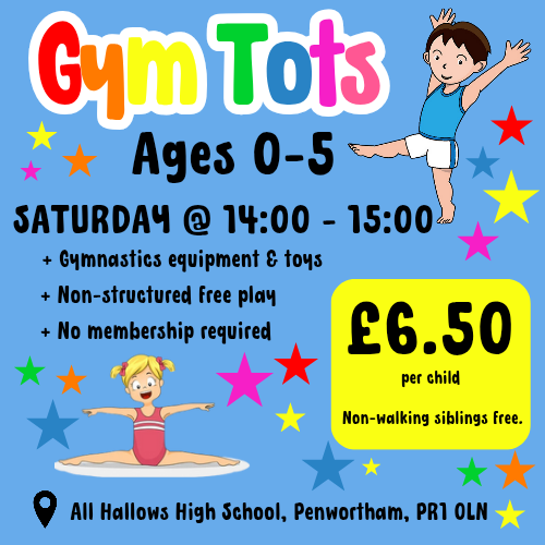 Gym Tots - Saturday 11th October