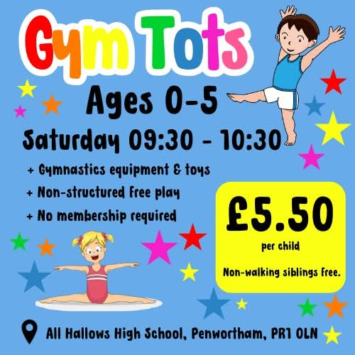 Gym Tots - Saturday 22nd February